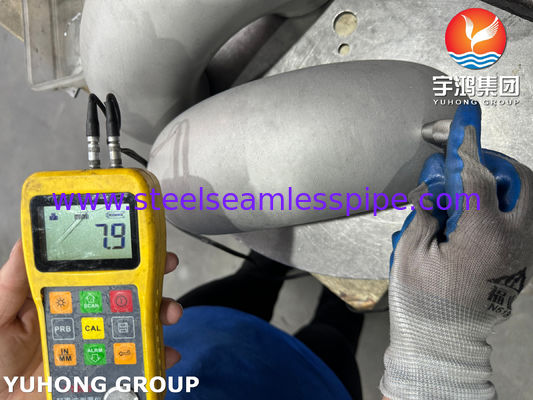 ASTM A403 WP304H Stainless Steel Fitting 90° Short Range Elbow Buttwelded Seamless B16.9