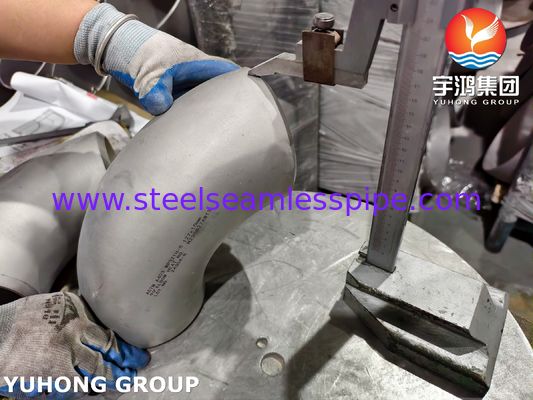 ASTM A403 WP321H Stainless Steel Pipe Fitting ASME B16.9 Buttweld 180° Elbow