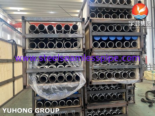 ASTM A106 GR.B Carbon Steel Seamless Pipe Solid Fin tube For Furnace