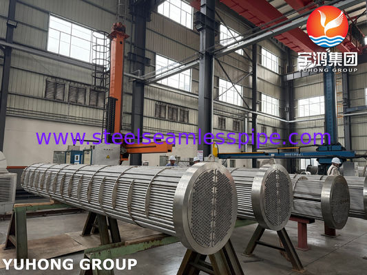 BV Inspected SA182 F11 GR.2 Tubesheet Shell And Tube Heat Exchanger TEMA R Type For Optimal Heat Transfer