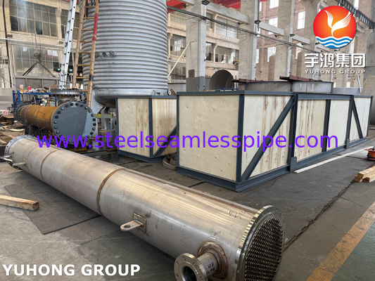 BV Inspected SA182 F11 GR.2 Tubesheet Shell And Tube Heat Exchanger TEMA R Type For Optimal Heat Transfer