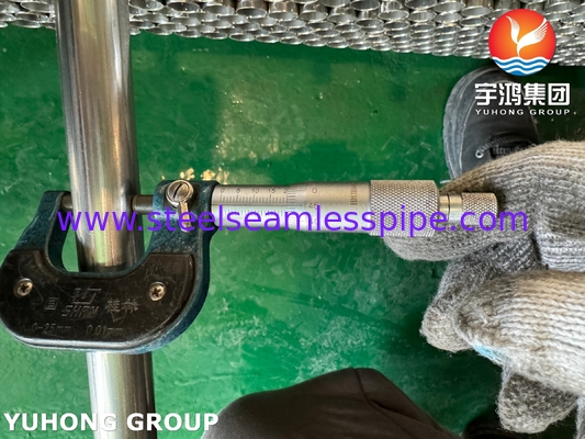 ASTM A249 TP316L Welded Tube Schedule 10S Heat Exchanger And Boiler Tubes