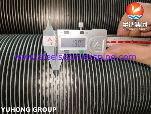 ASTM A376 TP347H Solid Spiral High Frequency Weld HFW Fin Tube With 11Cr Used In Petrochemical, Power And Other Industries