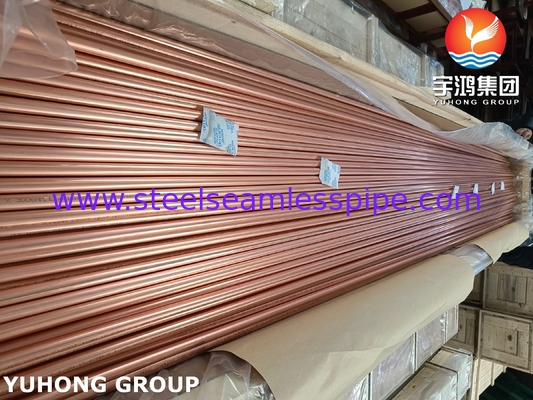 JIS H3300 C1220T Seamless Copper Alloy Tube For HVAC systems