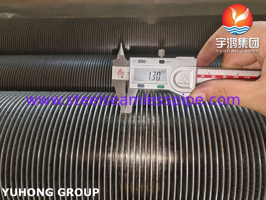 Alloy Steel Seamless Pipe, ASME SA335 P9, Solid Fin Tube, For HRSG System