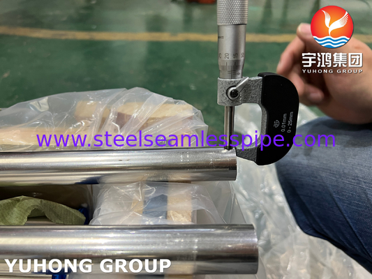 ASTM B111 / ASME SB111 C71500 Copper Nickel Tube Heat Exchanger Tube