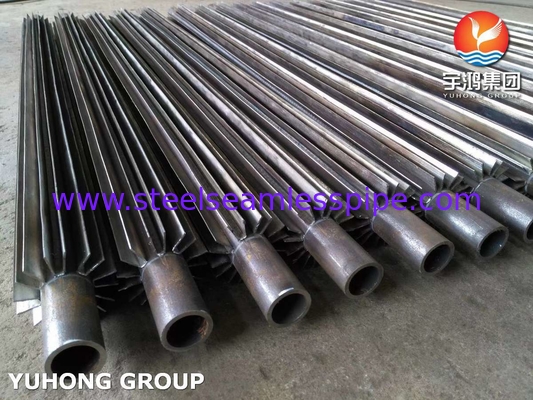 ASTM SA210 Gr A1 Longitudinal Fin Tube With Carbon Steel Fin For Heat Exchanger
