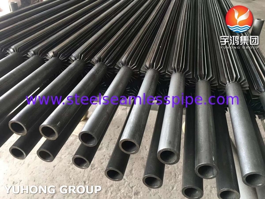 ASTM SA210 Gr A1 Longitudinal Fin Tube With Carbon Steel Fin For Heat Exchanger