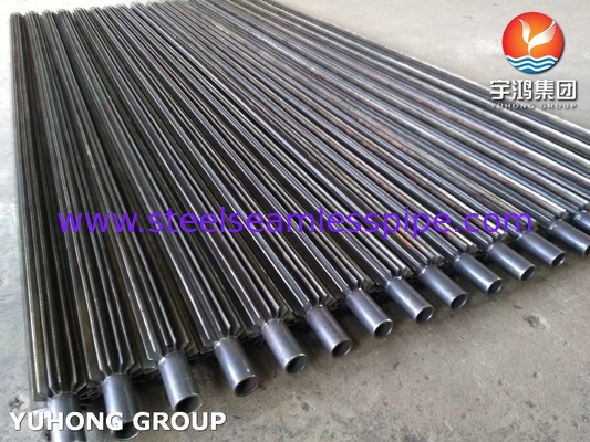 ASTM SA210 Gr A1 Longitudinal Fin Tube With Carbon Steel Fin For Heat Exchanger