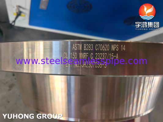 Copper Nickel Alloy Flange ASTM B283 C70620 WNRF BLRF B16.5 CL150