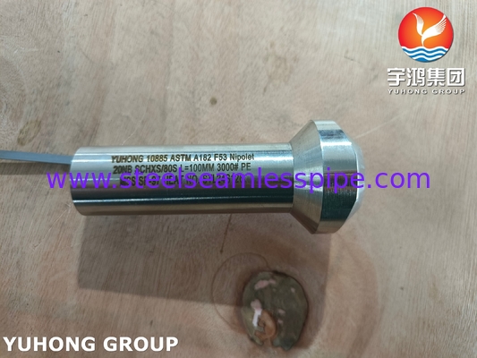 STAINLESS STEEL FORGED FITTINGS NIPOLET F53 3000# MSS SP-97 B16.11