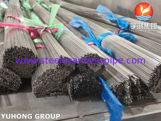 ISO9626 SUS304 Welded Medical Stainless Steel Capillary Tube for Disposable Catheters