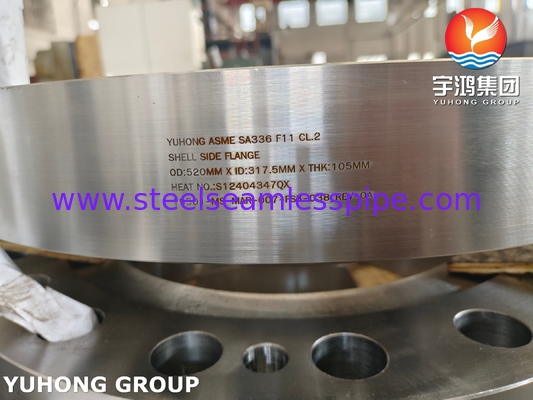 Alloy Steel Channel Cover Shell Side Flange SA336 F11 CL2