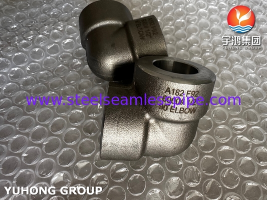 ASTM A182 F92 Alloy Steel Fitting Forged 90Deg Elbow for Chemical Application