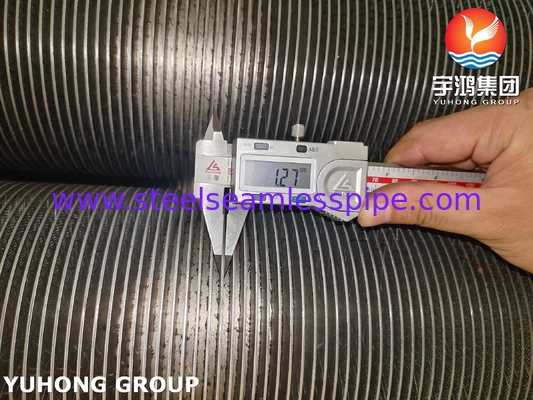 ASTM A376 TP347H Solid Fin Tube for Heat Exchangers and Boilers