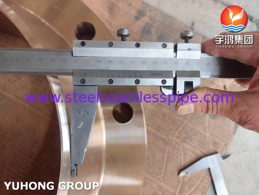 ASTM B283 C70620 Copper Nickel Alloy Flange for Marine Applications