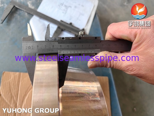 ASTM B283 C70620 Copper Nickel Alloy Flange for Marine Applications