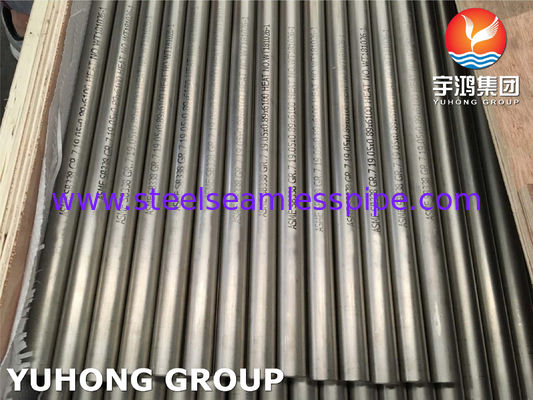 ASTM B338 Gr.7 Titanium Tube for Heat Exchanger Condenser