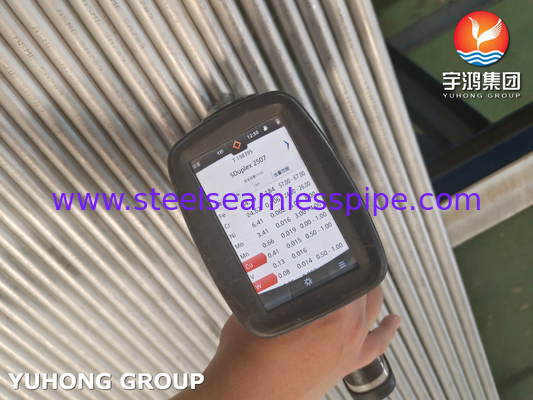 ASTM A790 S32750 Duplex Stainless Steel Seamless Tube For Pipelines and Power Plant