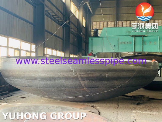 ASME U Stamp 2:1 Elliptical Head Q245R NACE Certified for Refinery Sour Service Vessels