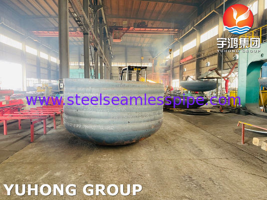 ASME U Stamp 2:1 Elliptical Head Q245R NACE Certified for Refinery Sour Service Vessels