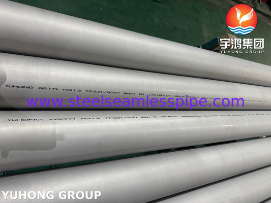 ASTM A312 TP321 / UNS S32100 Stainless Steel Seamless Pipe Industrial Pipe