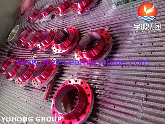 1/2" to 24" ASTM A182 F51 WNRF Flanges Class 150-2500 Corrosion Resistant Duplex Steel