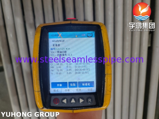 ASTM A269 TP304 Stainless Steel Seamless Tube Pickled Annealed for Heat Exchanger and General Service