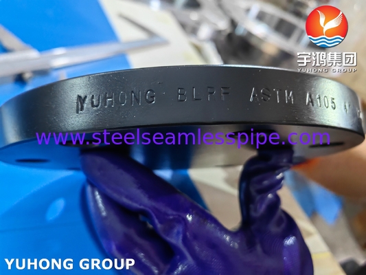 A105 Low Carbon Steel Blind Flange, Forged And Normalized, ASME B16.5 / EN1092-1, Used In Oil And Gas Pipeline