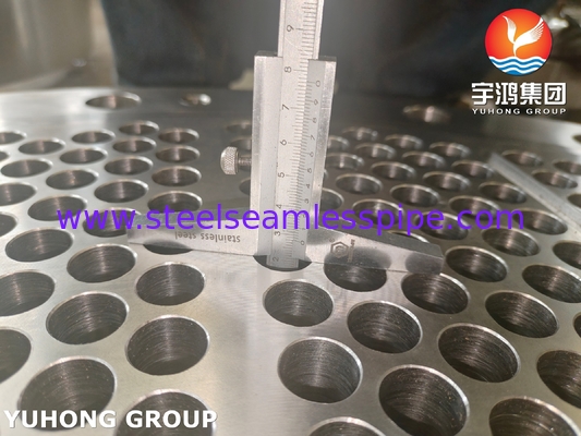 ASTM A182 F316L Stainless Steel Heat Exchanger Tubesheet