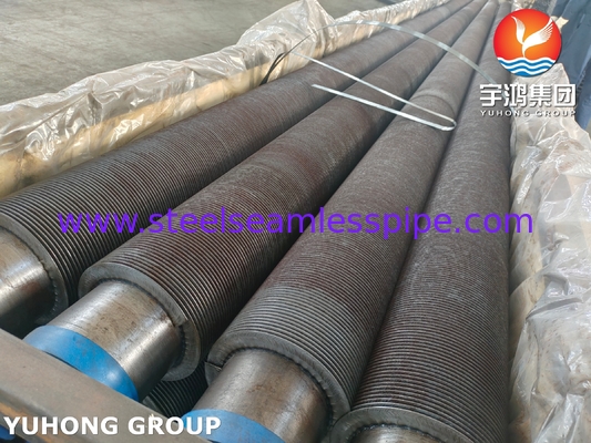 Carbon Steel A106 GR.B Spiral Finned Tube For Reheater and Economizer
