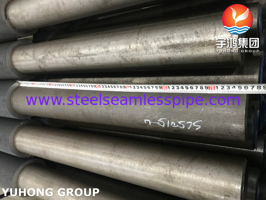 ASTM A213 T9 Alloy Steel HFW Finned Tubes For Thermal And Nuclear Power Generation