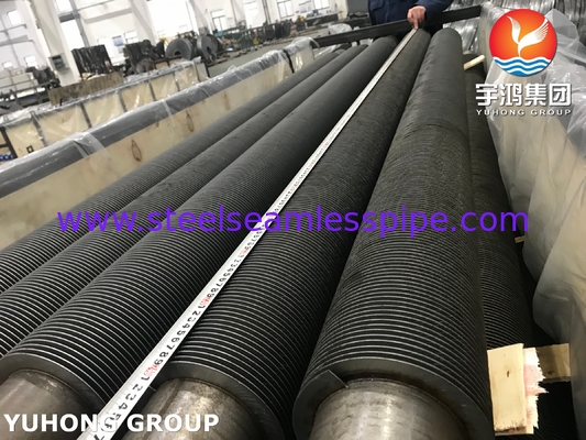 ASTM A213 T9 Alloy Steel HFW Finned Tubes For Thermal And Nuclear Power Generation