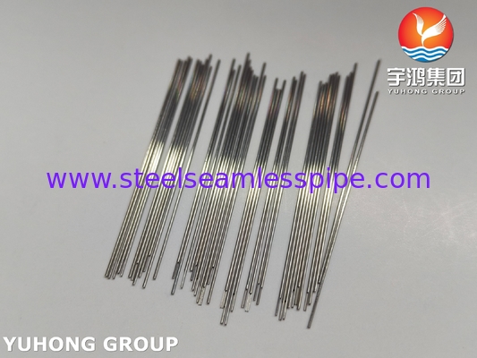 27G 40MM Stainless Steel 304 Endodontic Irrigation Needle Tube , Notched Tip ISO9626