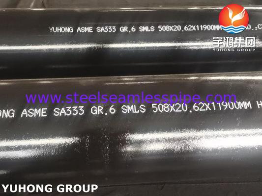 ASME SA333 Grade 6 Seamless Carbon Steel Pipe for Low Temperature