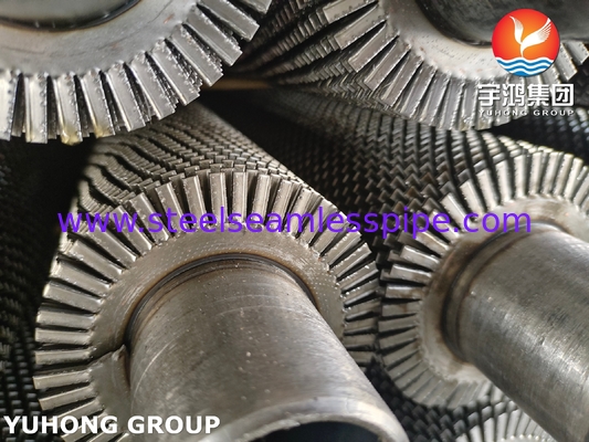 ASME SA192 Carbon Steel Serrated Fin Tube With CS Fin Strip For Economizer And Heat Recovery