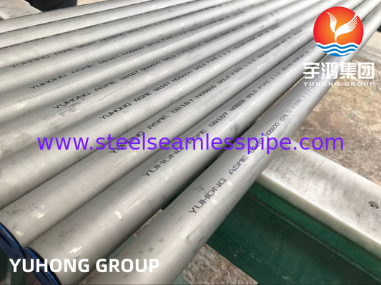 Nickel Seamless Tube ASME SB167 Alloy 600 Chemical Processing Aerospace