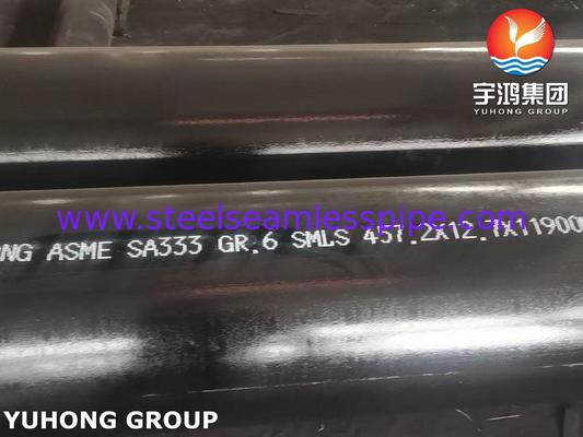 ASTM A333 Gr.6 Seamless Alloy Pipe For Large Industrial Refrigeration Systems