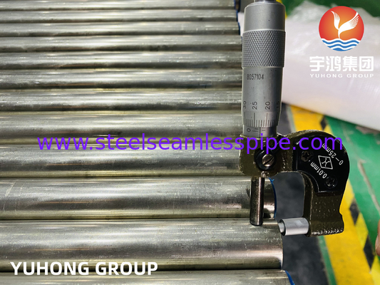 ASTM B167 UNS N06600 Seamless Nickel Alloy Tube Inconel 600 Heat Exchanger Tube