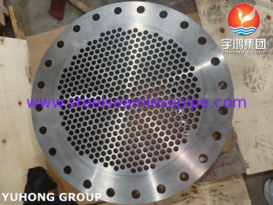 ASTM A182 F316Ti Stainless Steel Tubesheet Corrosion-Resistant, Resistant To Chemicals And Seawater Erosion