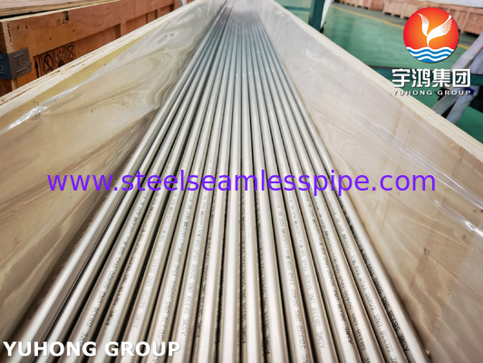 ASME SB338 UNS R50400 Seamless Titanium Tubes for Condensers and Heat Exchangers