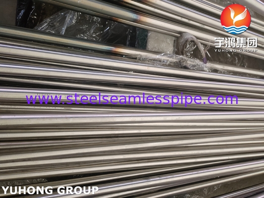 ASME SA213 TP321 Stainless Steel Seamless U bend Tubes For Heat Exchanger Bundles