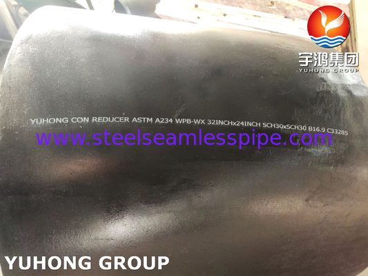 Carbon Steel Buttwelding Reducer A234 WPB-WX, Pipe Fittings For Piping Systems In Chemical Plants