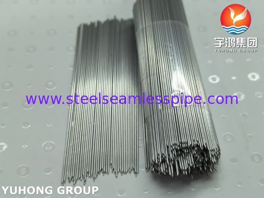 SUS304 24G Indwelling Needle Tube For Intravenous Therapy , Tri-bevelled Back-cut Tip