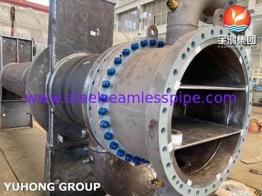 ASME Certificated Second Stage Vacuum Condenser Heat Exchanger for Lubricant Oil Solvent Refining Unit