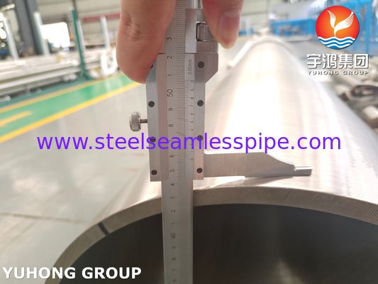 ASME SB165 UNS N04400 Monel 400 Nickel Alloy Pipe 66Ni/34Cu Seamless Pipe