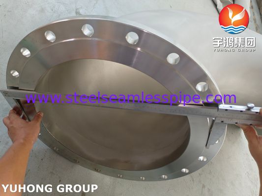 STAINLESS STEEL CUSTOMIZED FITTING BELLMOUTH PIPE SPOOL