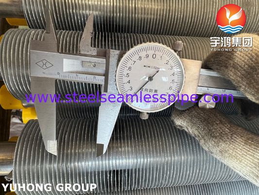 Extruded Fin Tube Stainless Steel ASTM A213 TP304 For Air Cooled Heat Exchanger