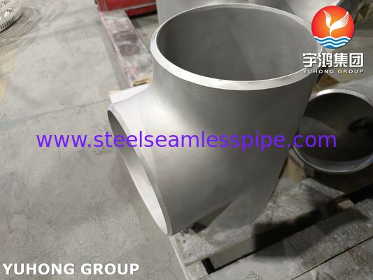 ASTM A815 S31803 Duplex Stainless Steel Fitting Tee Buttwelded for Pipeline