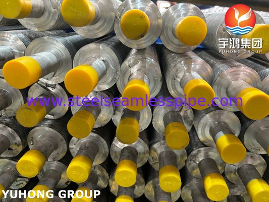 Embedded G Fin Tube Carbon Steel Seamless Tube ASTM A179 For Air Cooler, Cooling Tower